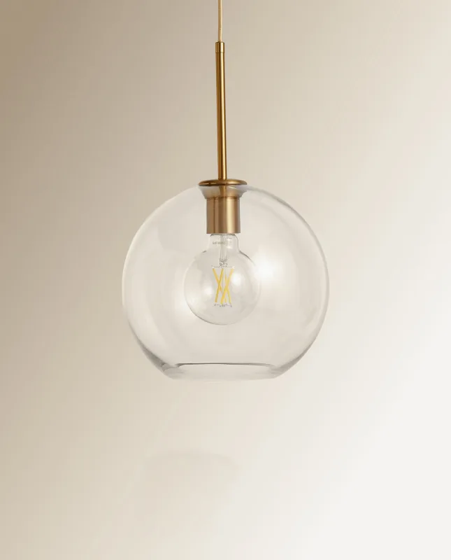 El Corte Inglés - Lámpara de techo de cristal Prado El Corte Inglés.