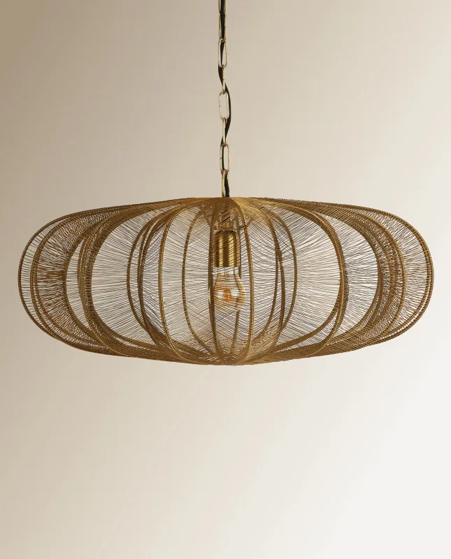 El Corte Inglés - Lámpara de techo oval Libra El Corte Inglés.