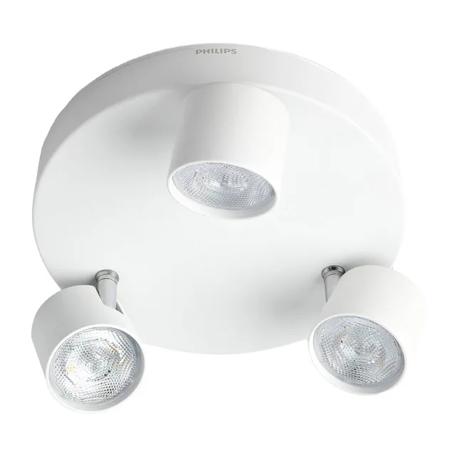 El Corte Inglés - Plafón con 3 focos y LED integrado Star El Corte Inglés.