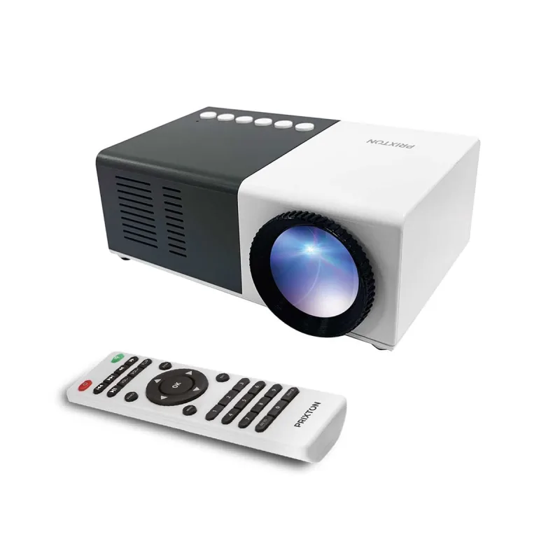 Prixton - Proyector portátil Prixton Cinema Mini Full HD 900 lúmenes.