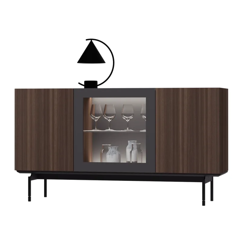 El Corte Inglés - Aparador de madera de roble 150 cm Qubic New 2.0 El Corte Inglés.