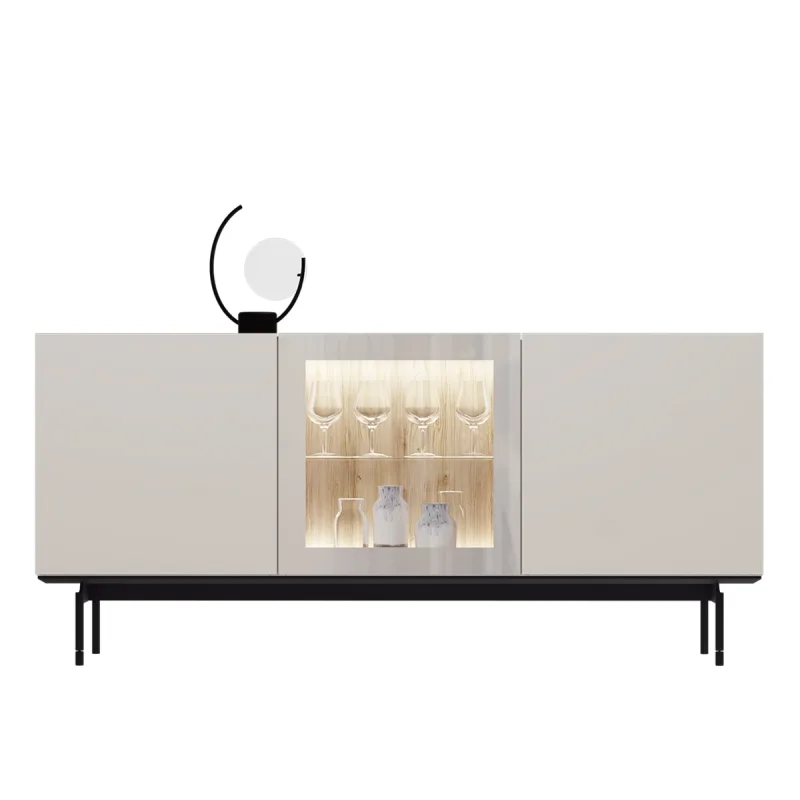 El Corte Inglés - Aparador de madera de roble 180 cm Qubic New 2.0 El Corte Inglés.