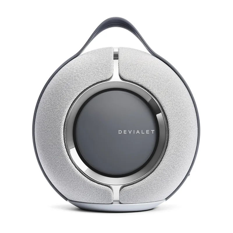 DEVIALET - Altavoz portátil Hi-Fi Devialet Mania con base de carga, Wi-Fi, AirPlay 2 y Bluetooth 5.0.