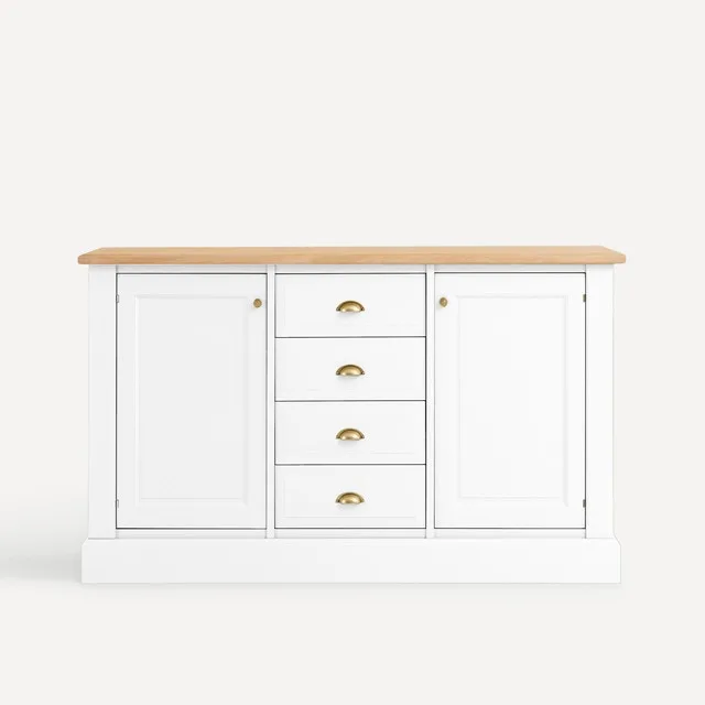 El Corte Inglés - Aparador con 2 puertas y 4 cajones Limoux El Corte Inglés.