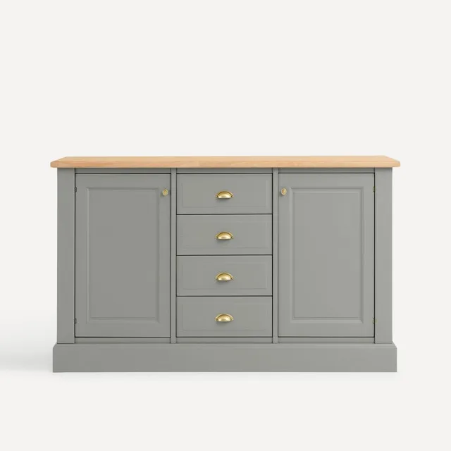 El Corte Inglés - Aparador con 2 puertas y 4 cajones Limoux El Corte Inglés.