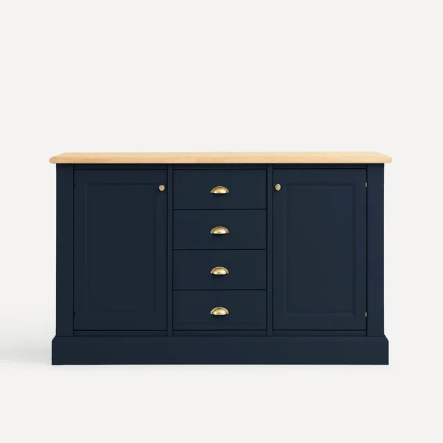 El Corte Inglés - Aparador con 2 puertas y 4 cajones Limoux El Corte Inglés.