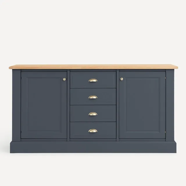 El Corte Inglés - Aparador con 2 puertas y 4 cajones Limoux El Corte Inglés.