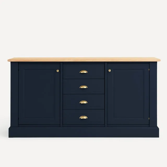 El Corte Inglés - Aparador con 2 puertas y 4 cajones Limoux El Corte Inglés.