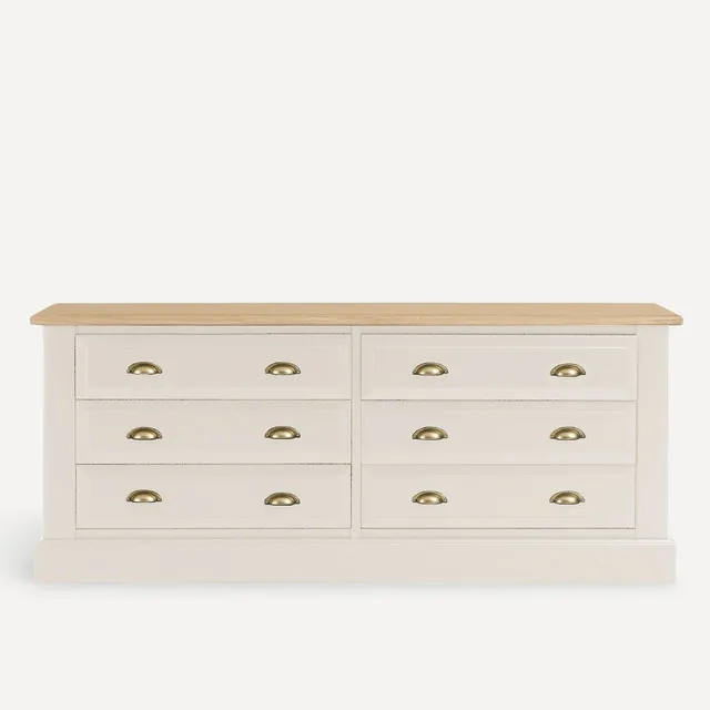 El Corte Inglés - Aparador con 6 cajones Limoux El Corte Inglés.