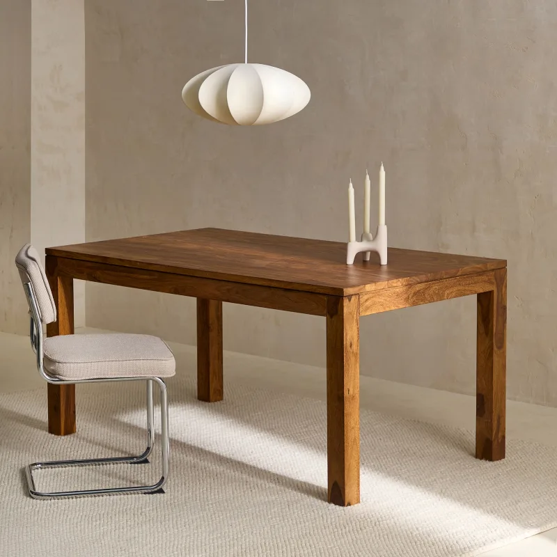 El Corte Inglés - Mesa de madera de palisandro Bombay.