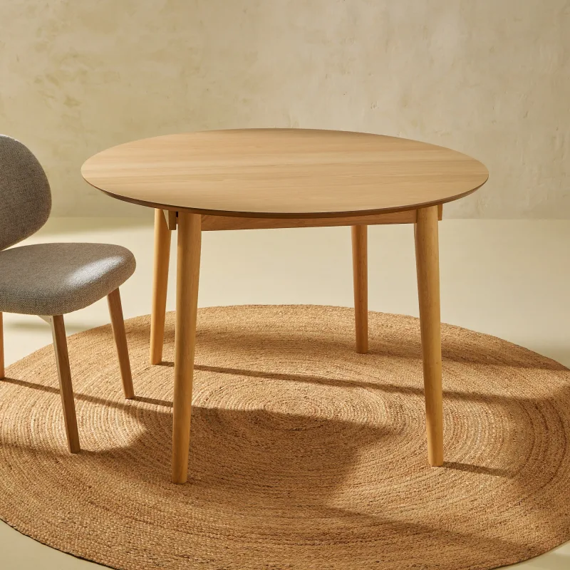 El Corte Inglés - Room - Mesa redonda extensible Dumas roble.