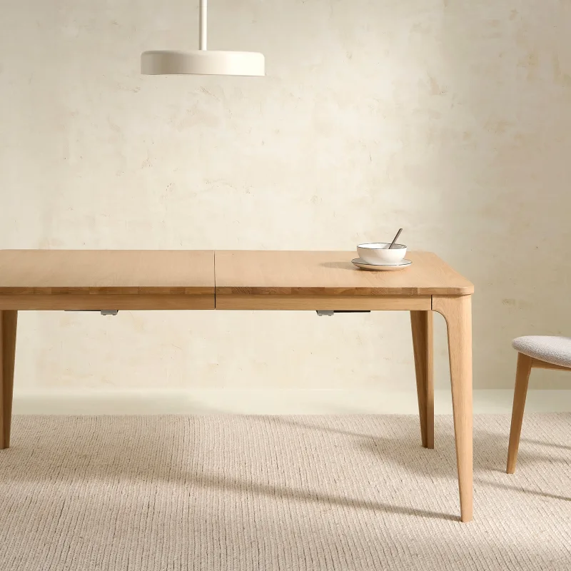 El Corte Inglés - Room - Mesa extensible de madera de roble Babylon.