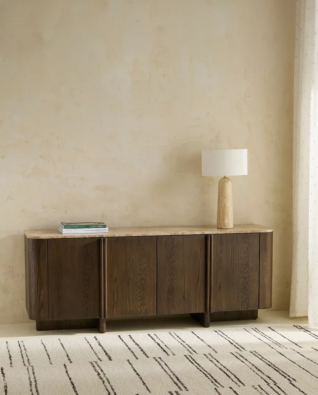 El Corte Inglés - Room - Aparador de madera de roble Liam Room - El Corte Inglés.