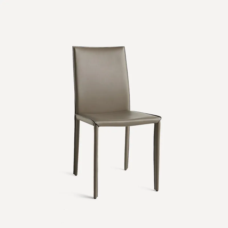 El Corte Inglés - Silla de piel regenerada Grey.