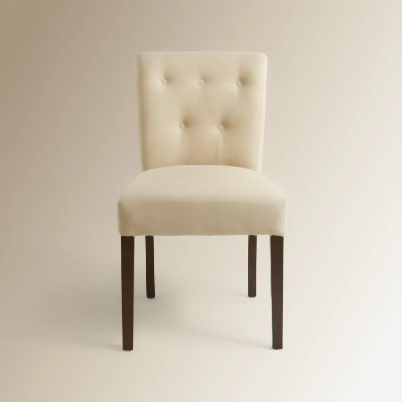 El Corte Inglés - Silla tapizada en lino Rondo.