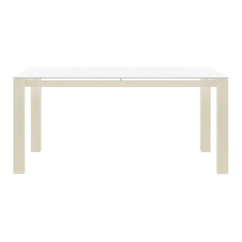 El Corte Inglés - Mesa de comedor rectangular extensible de cristal Marcel El Corte Inglés.