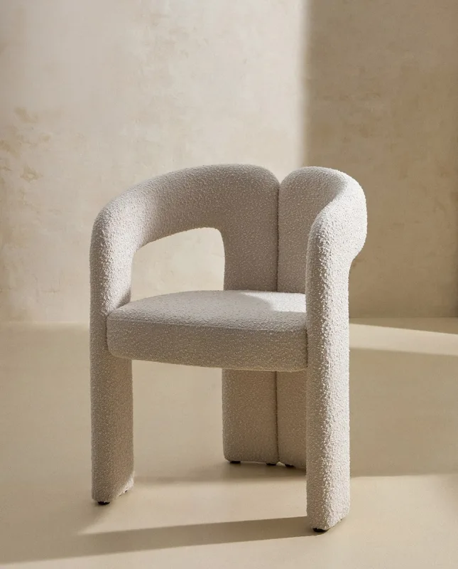 El Corte Inglés - Room - Silla en tejido bouclé Pavillion.