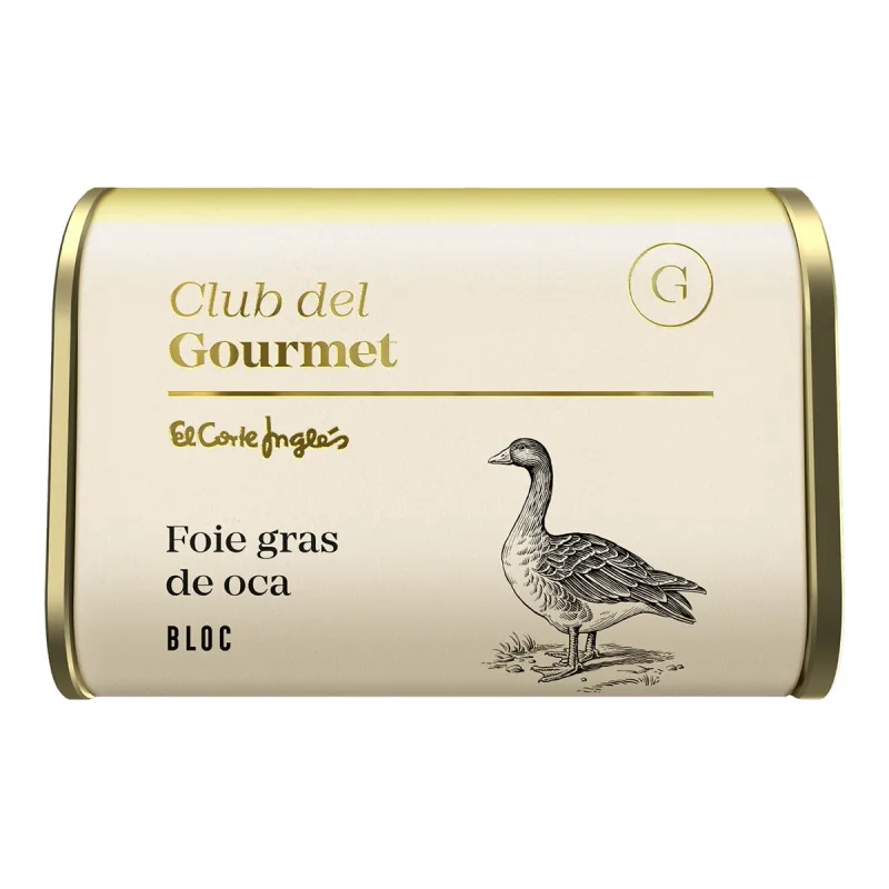 Club del Gourmet - Bloc de foie gras de oca Club del Gourmet.