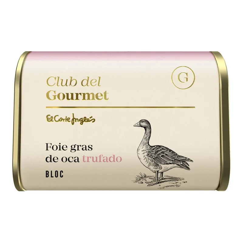 Club del Gourmet - Bloc de foie gras de oca trufado Club del Gourmet.
