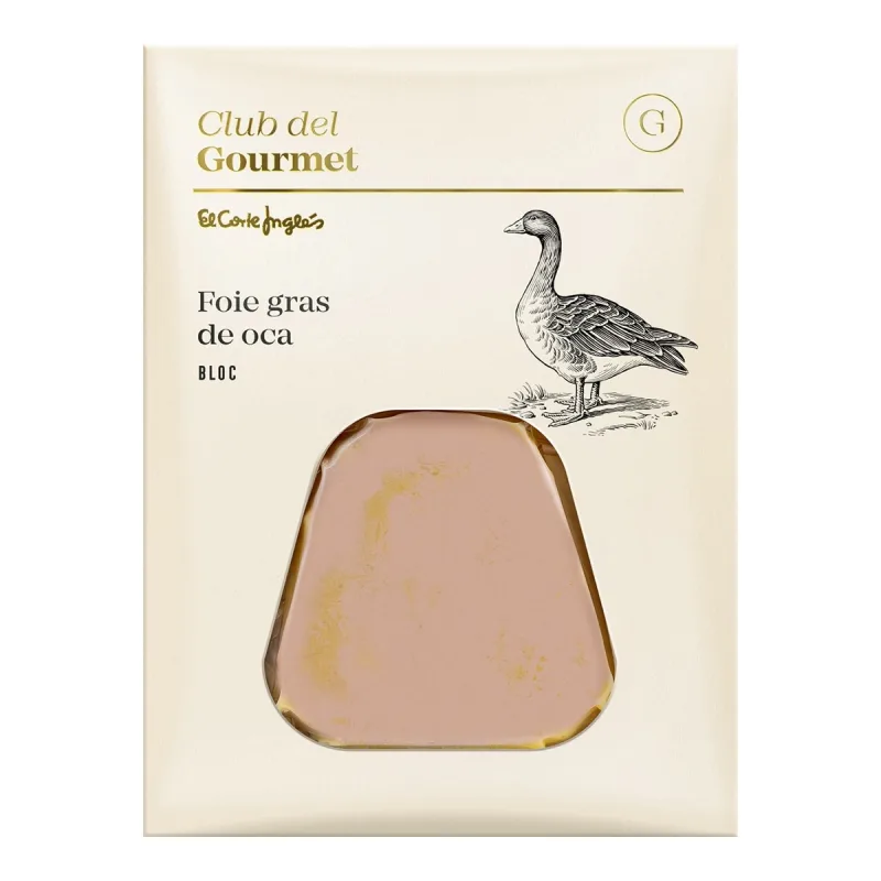 Club del Gourmet - Bloc de foie gras de oca Club del Gourmet.