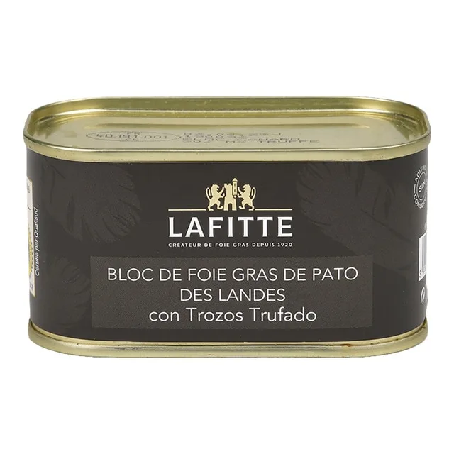 Lafitte - Foie gras de pato trufado a la trufa negra 30% Lafitte.