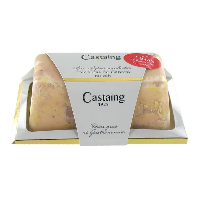 Castaing - Tarrina de foie gras de pato Castaing.