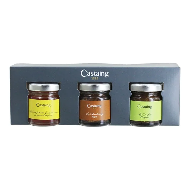 Castaing - Surtido chutney y confituras Castaing.