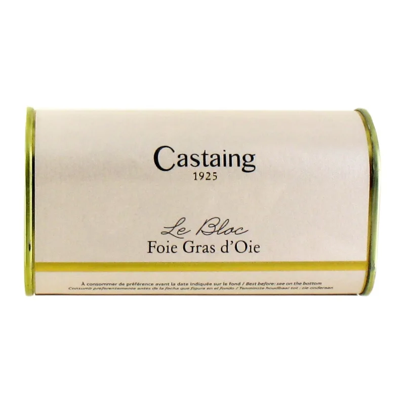 Castaing - Foie gras de oca en bloc Castaing.