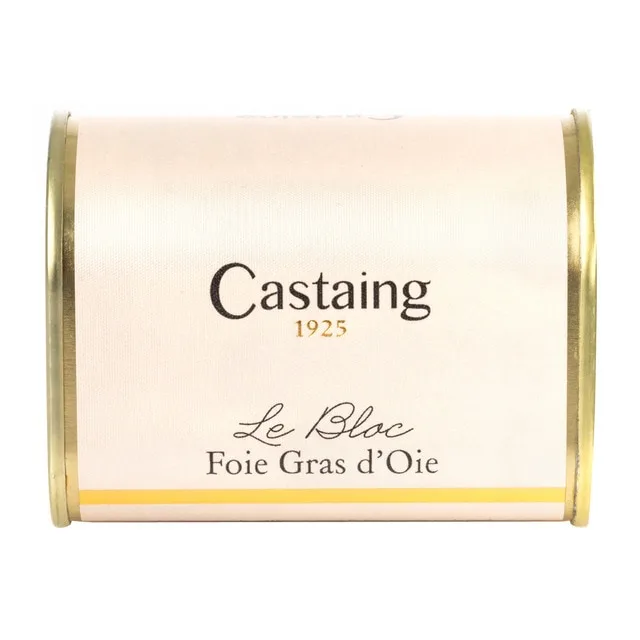 Castaing - Foie Gras de oca en bloc Castaing.