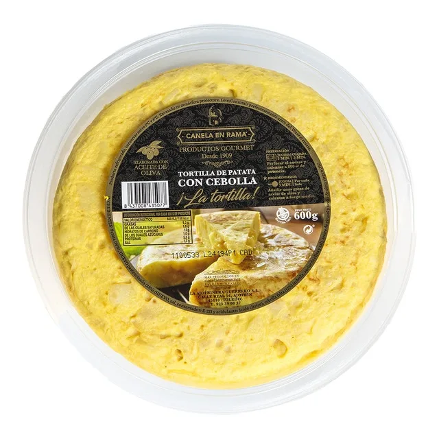 Canela en Rama - Tortilla de patata con cebolla Canela en Rama.