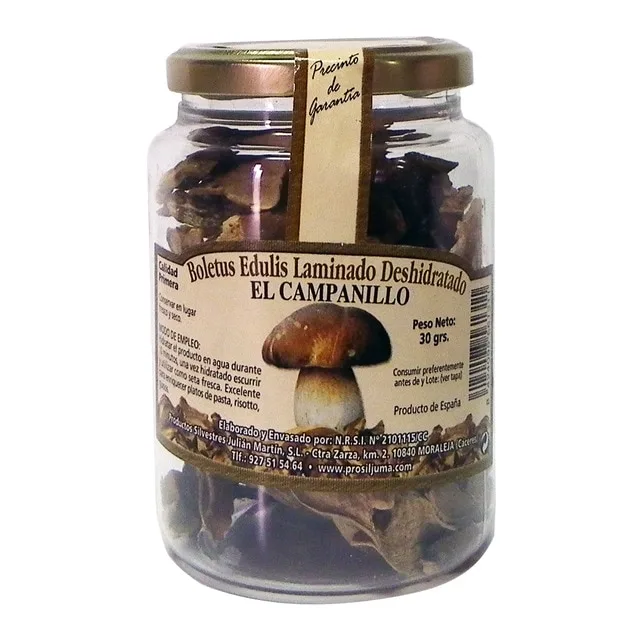 El Campanillo - Boletus Edulis laminados deshidratados El Campanillo.