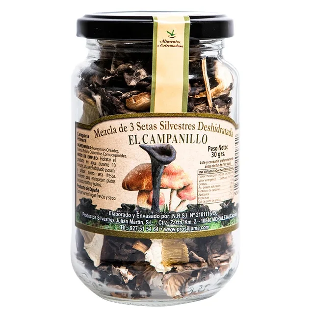 El Campanillo - Setas silvestres deshidratadas El Campanillo.