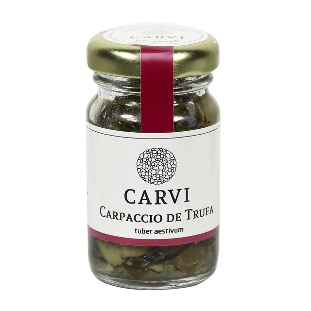 Carvi - Carpaccio de Trufa de verano en aceite Carvi.