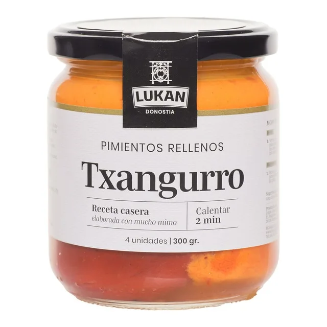 Lukan Gourmet - Pimientos rellenos de Txangurro Lukan Gourmet.