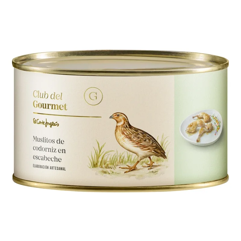 Club del Gourmet - Muslitos de codorniz en escabeche Club del Gourmet.