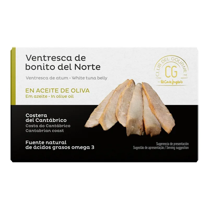 Club del Gourmet - Ventresca de Bonito del Norte en aceite de oliva Club del Gourmet.