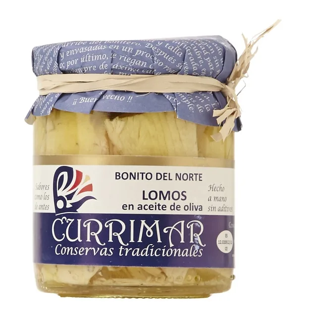 Currimar - Lomos de bonito del Norte en aceite Currimar.