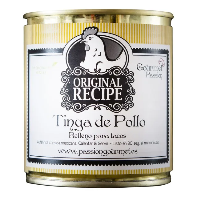 Gourmet Passion - Tinga de pollo Gourmet Passion México.