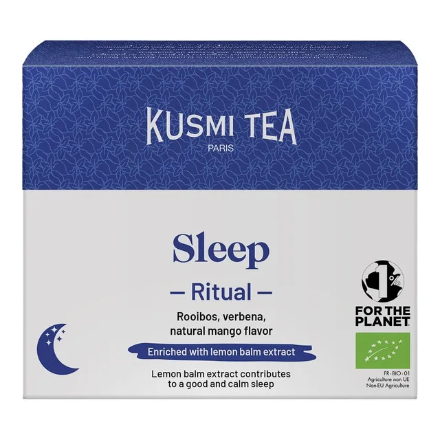 Kusmi Tea - Té hierbas Sleep Ritual Bio Kusmi Tea 18 bolsitas.