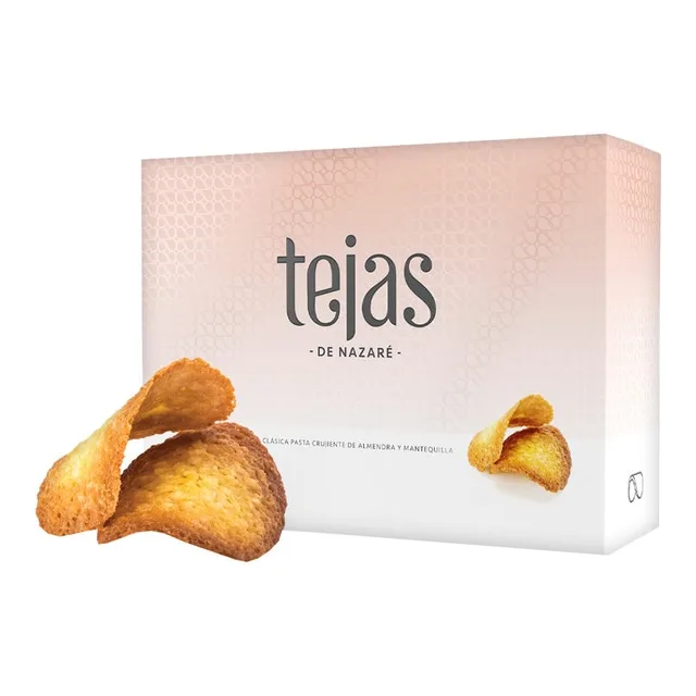 Nazaré - Tejas artesanas de almendra y mantequilla Nazaré.