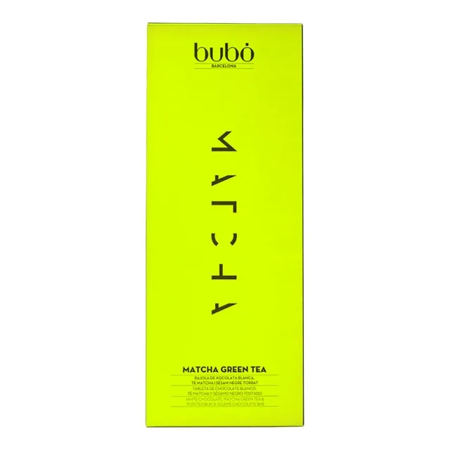 Bubó - Tableta de chocolate Matcha Green Tea Bubó.
