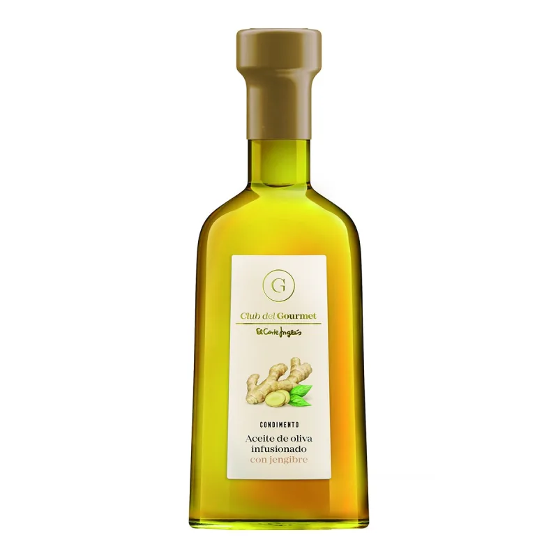 Club del Gourmet - Condimento de aceite de oliva infusionado con jengibre Club del Gourmet.
