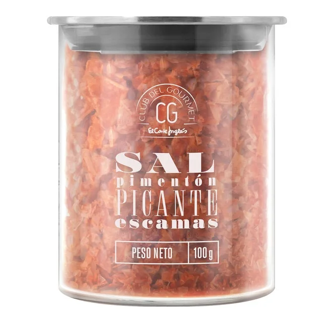 Club del Gourmet - Sal en escamas con pimentón picante Club del Gourmet.