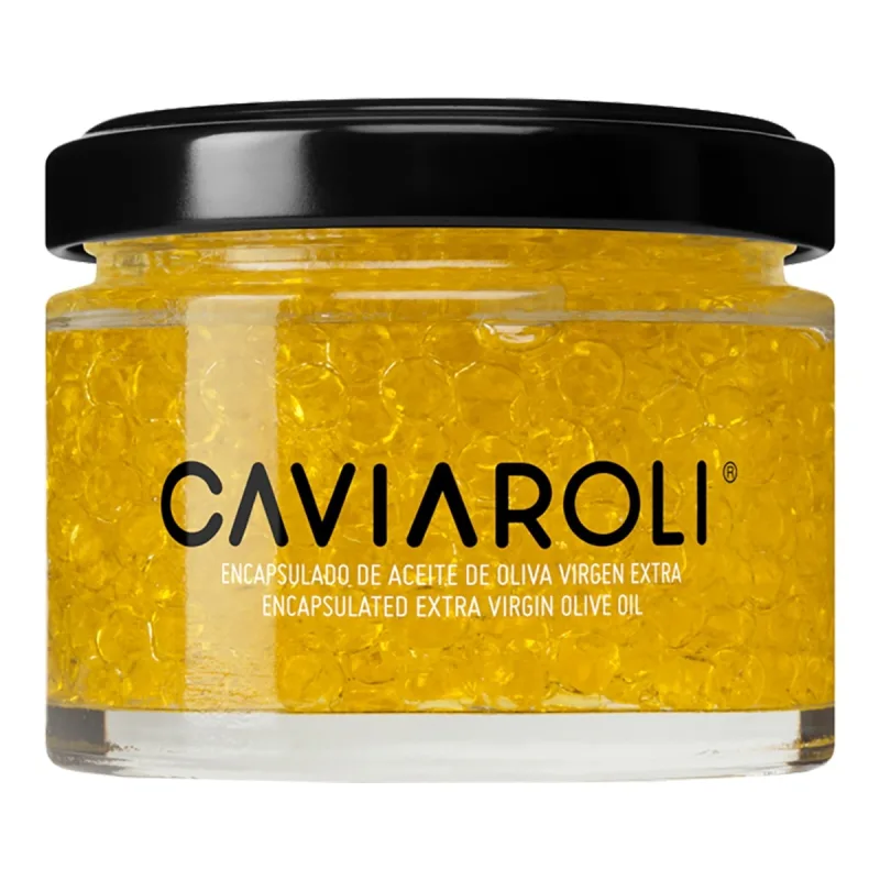 Caviaroli - Aceite de oliva virgen extra encapsulado Caviaroli.