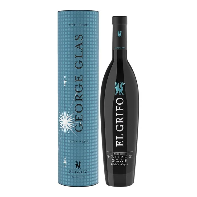El Grifo - Estuche vino dulce El Grifo George Glas Listán Negro Lanzarote.
