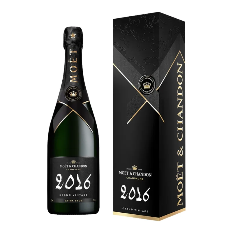 Moët & Chandon - Estuche Champagne Moët & Chandon Grand Vintage 2016.