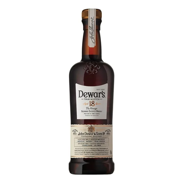 Dewar's - Whisky escocés Dewar's 18 años.