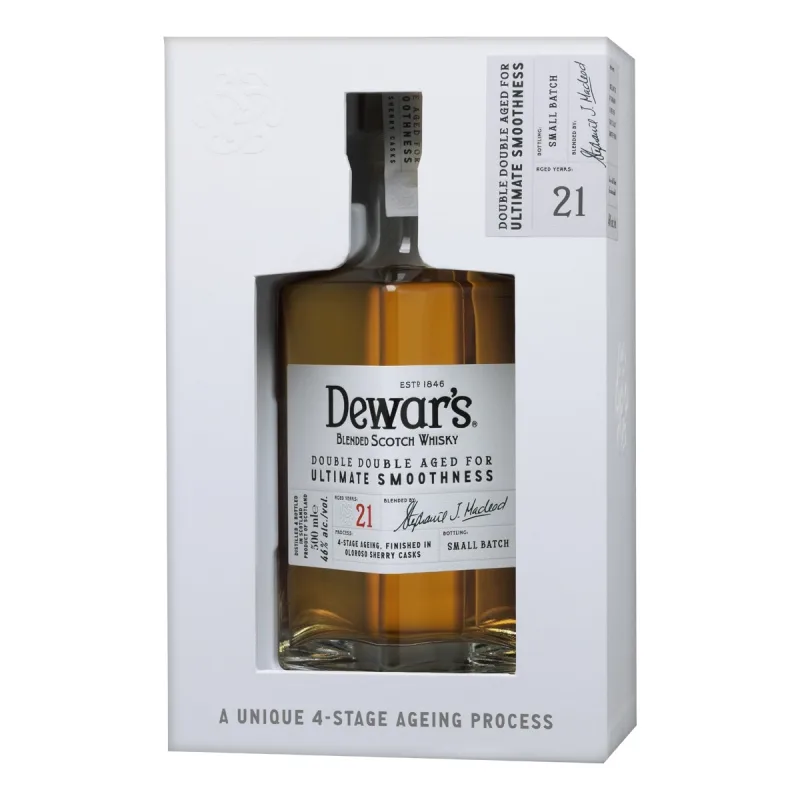 Dewar's - Estuche whisky escocés Dewar's 21 años.