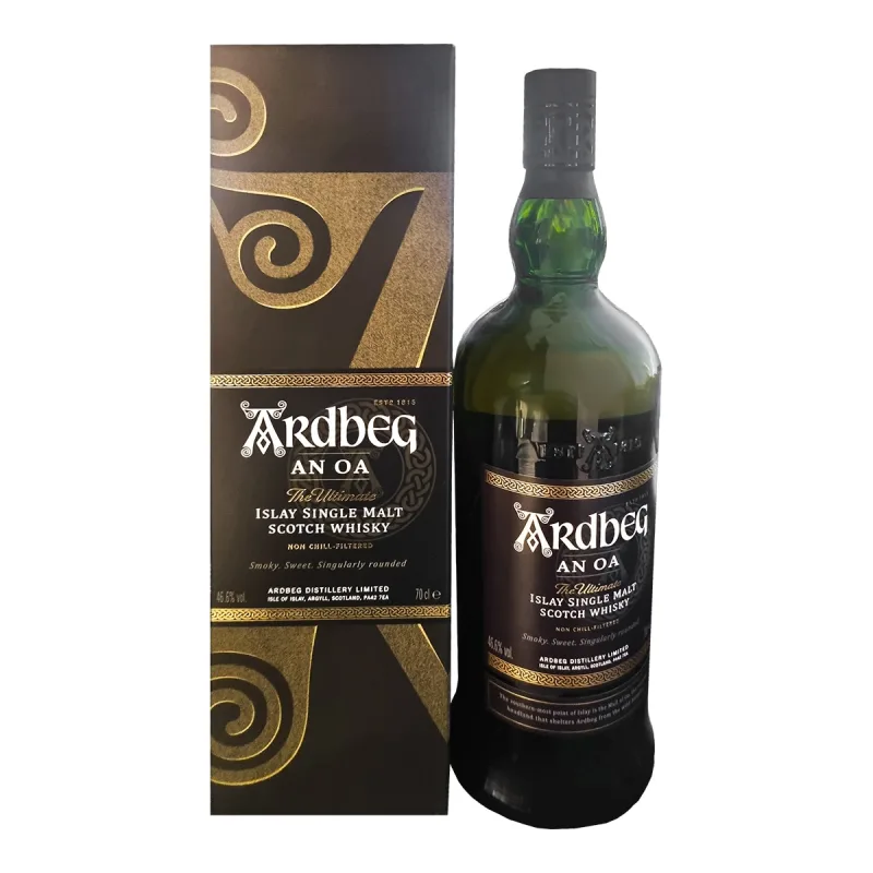 Ardbeg - Estuche whisky escocés Ardbeg An Oa BBQ Smoker.