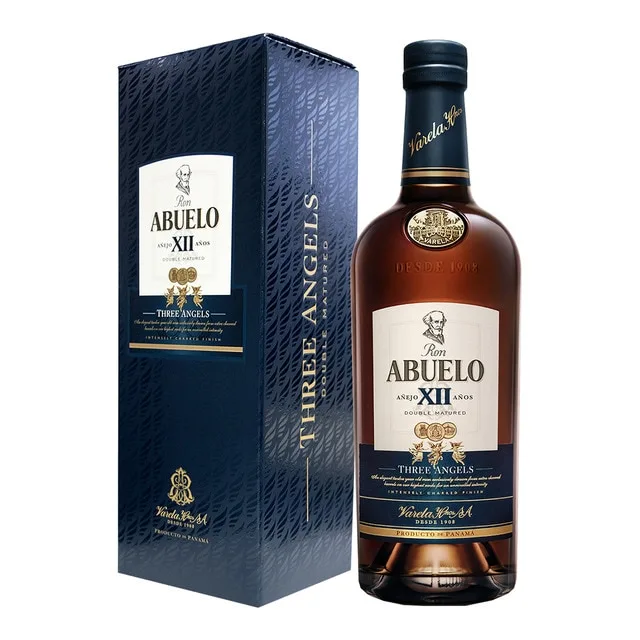 Abuelo - Estuche ron Abuelo XII años Three Angels Double Matured.